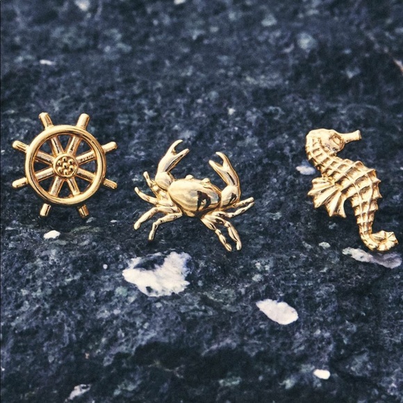 J. Crew demi-fine 14k gold-plated earrings - Picture 6 of 6